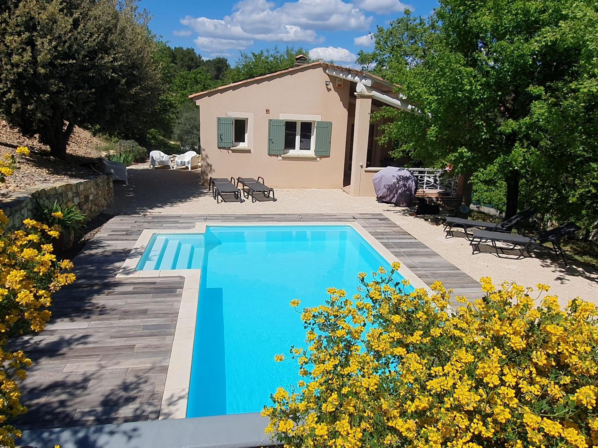 Vila Le Soleil Du Ventoux Entrechaux Exteriér fotografie