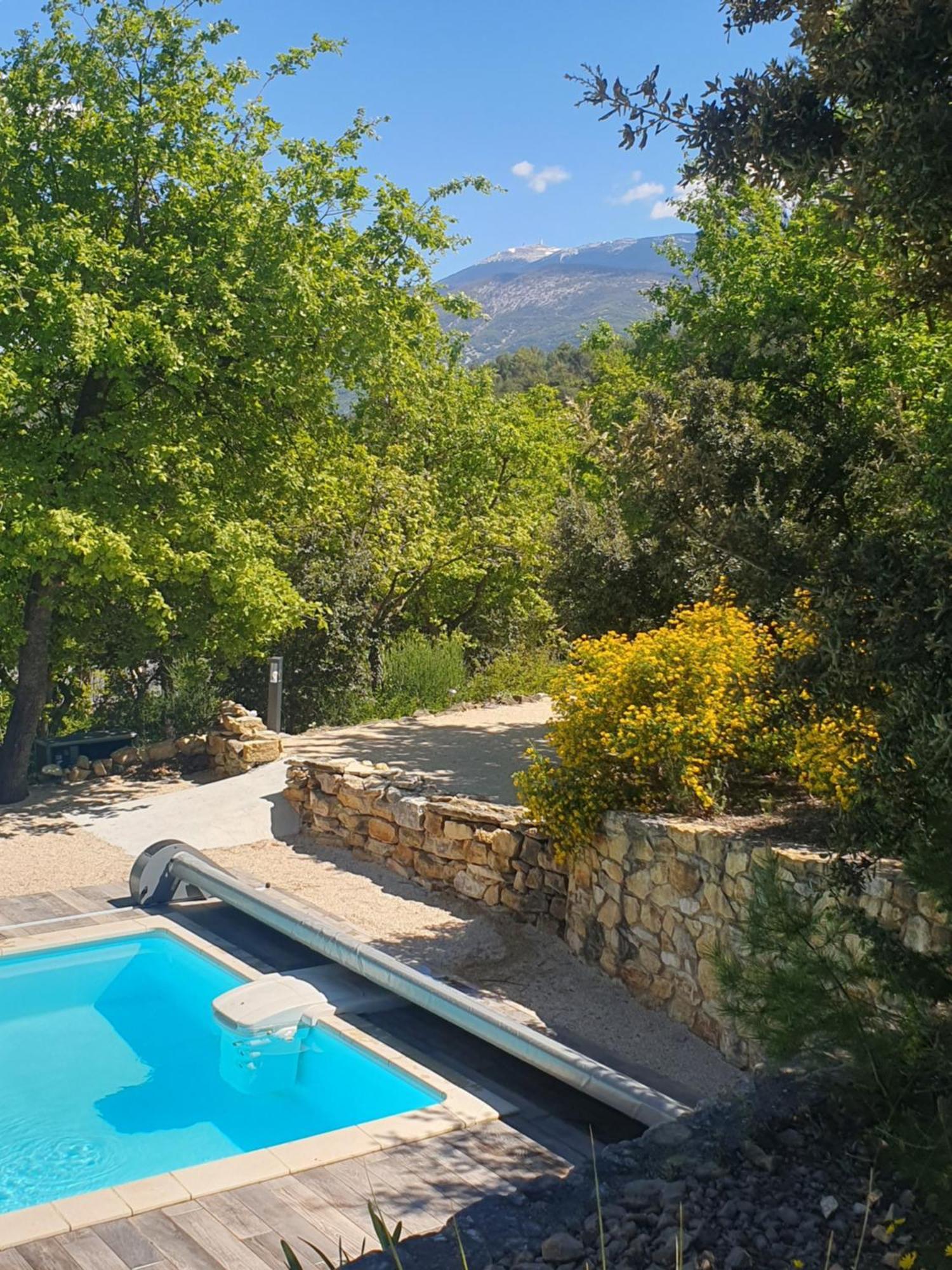 Vila Le Soleil Du Ventoux Entrechaux Exteriér fotografie